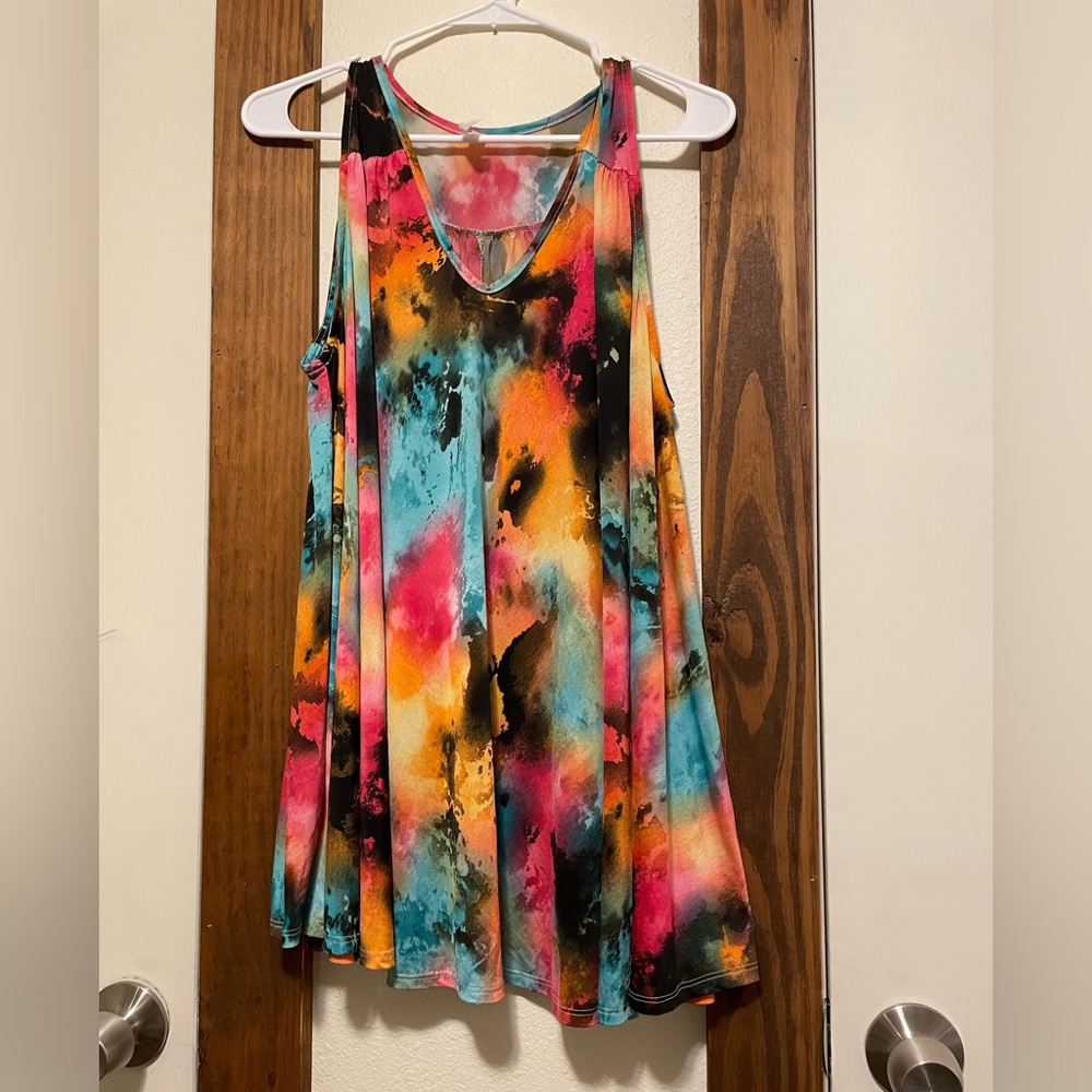 Tie dye tank